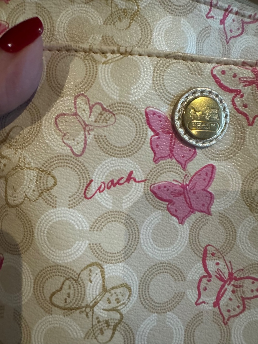 Coach Butterfly Crossbody - Picture 7 of 7